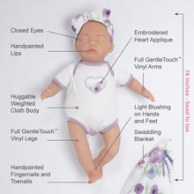 Load image into Gallery viewer, Sweet Swaddlers: Sleeping Lilac