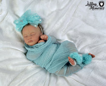 Load image into Gallery viewer, OOAK Reborn Twin - Ashley Asleep by Debra Jadick