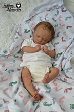 Load image into Gallery viewer, OOAK Reborn Twin - Ashley Asleep by Debra Jadick
