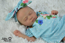 Load image into Gallery viewer, OOAK Reborn Twin - Ashley Asleep by Debra Jadick
