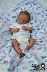 OOAK Reborn Twin - Ashley Asleep by Debra Jadick