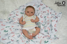 Load image into Gallery viewer, OOAK Reborn Twin - Ashley Awake by Debra Jadick
