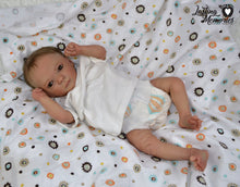 Load image into Gallery viewer, OOAK Reborn Twin - Ashley Awake by Debra Jadick
