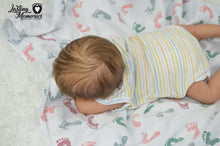 Load image into Gallery viewer, OOAK Reborn Twin - Ashley Awake by Debra Jadick
